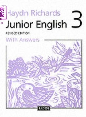 海外直订Haydn Richards : Junior English :Pupil Book 3 Wi... 海顿·理查兹:《初中英语:小学生读物3及答案》-1997年版