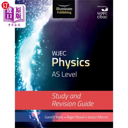 海外直订WJEC Physics for AS Level: Study and Revision Gu... WJEC AS级物理:学习和修订指南