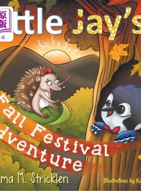 海外直订Little Jay's Fall Festival Adventure 小杰秋季节冒险