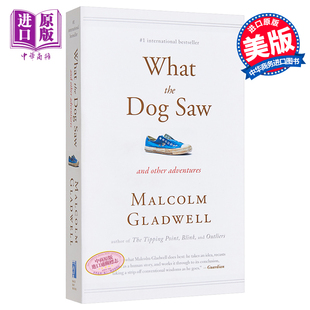 what 英文原版 the dog 马尔科姆·格拉德威尔 saw小狗看世界 中商原版