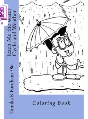 海外直订Teach Me the Water Cycle and Weather: Coloring Book