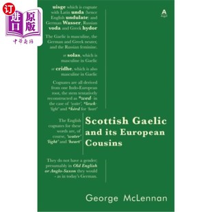 its and European Cousins 欧洲表亲 海外直订Scottish 苏格兰盖尔语和它 Gaelic