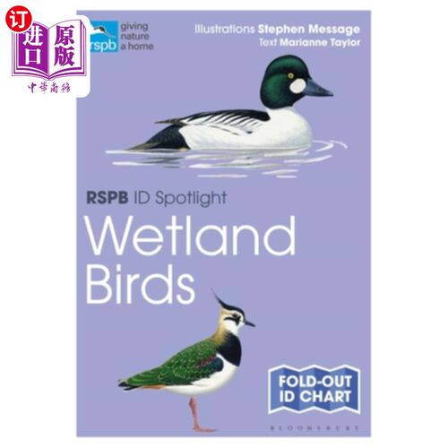 海外直订Rspb Id Spotlight - Wetland Birds Rspb Id聚光灯-湿地鸟类