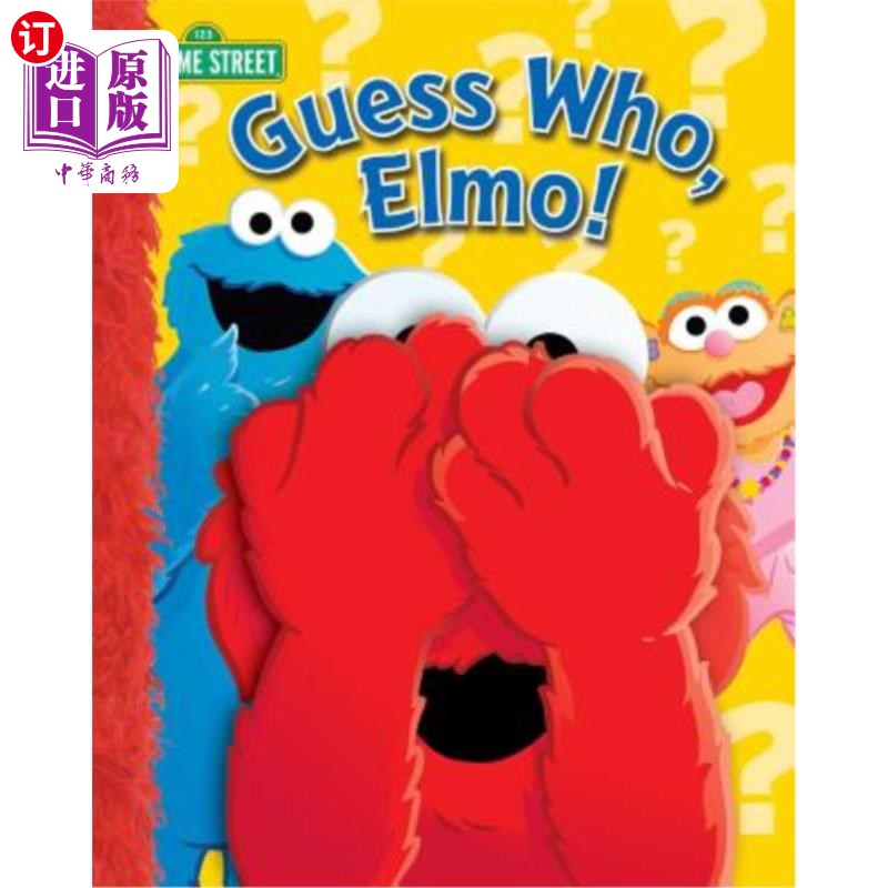海外直订Sesame Street: Guess Who, Elmo! 芝麻街：猜猜是谁，埃尔莫！