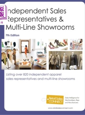 海外直订Independent Sales Reps & Multi-Line Showrooms, 7th Ed. 独立销售代表和多线展厅，第7版。