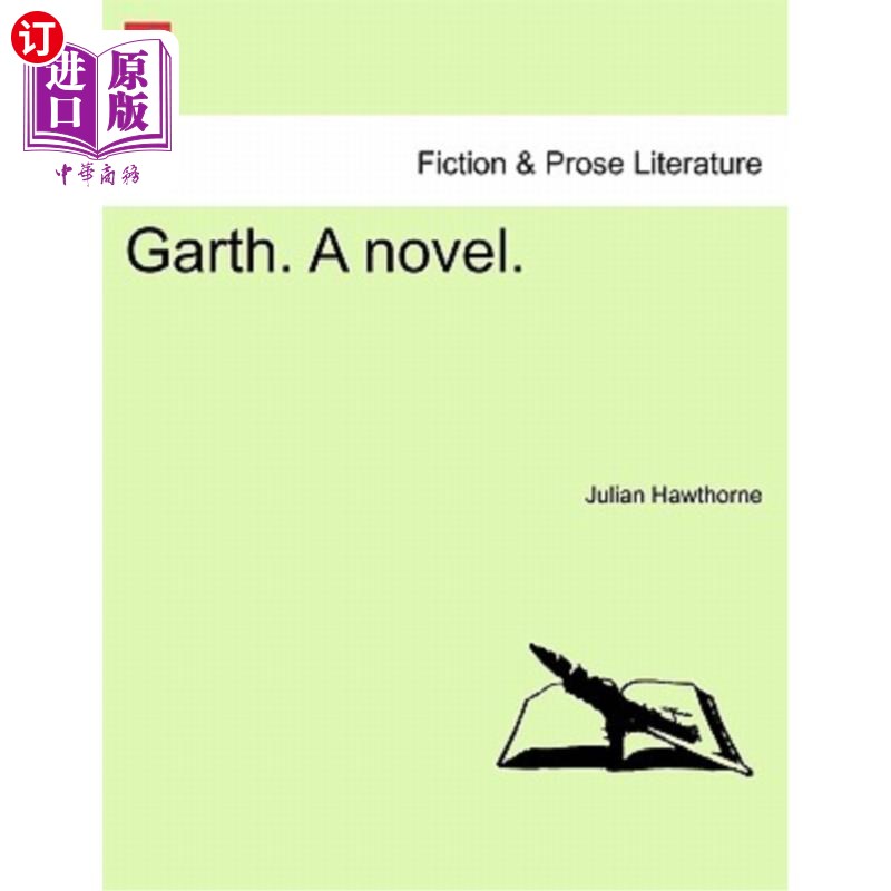 海外直订Garth. a Novel. 加思。一本小说。