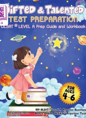 海外直订Gifted and Talented Test Preparation: OLSAT(R) Level A Prep Guide and Workbook 才华横溢的考试准备：OLSAT（R