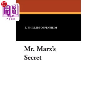 马克思先生 海外直订Mr. Secret 秘密 Marx