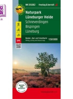 海外直订Luneburger Heide Naturpark Luneburger Heide自然公园