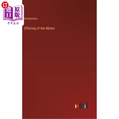海外直订Offering of the Mutes 哑巴祭