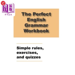 Workbook exercises Perfect Grammar 规则 海外直订The 简单 Simple English quizzes and rules 练习和小测验 Engli