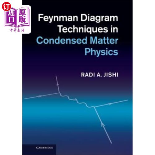 海外直订Feynman Diagram Techniques in Condensed Matter Physics 凝聚态物理中的费曼图技术