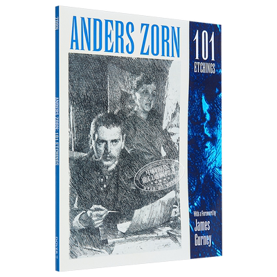 预售 Anders Zorn 101 Etchings 进口艺术 安德斯佐恩101蚀刻 Dover【中商原版】