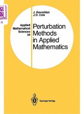 海外直订Perturbation Methods in Applied Mathematics 应用数学中的摄动方法