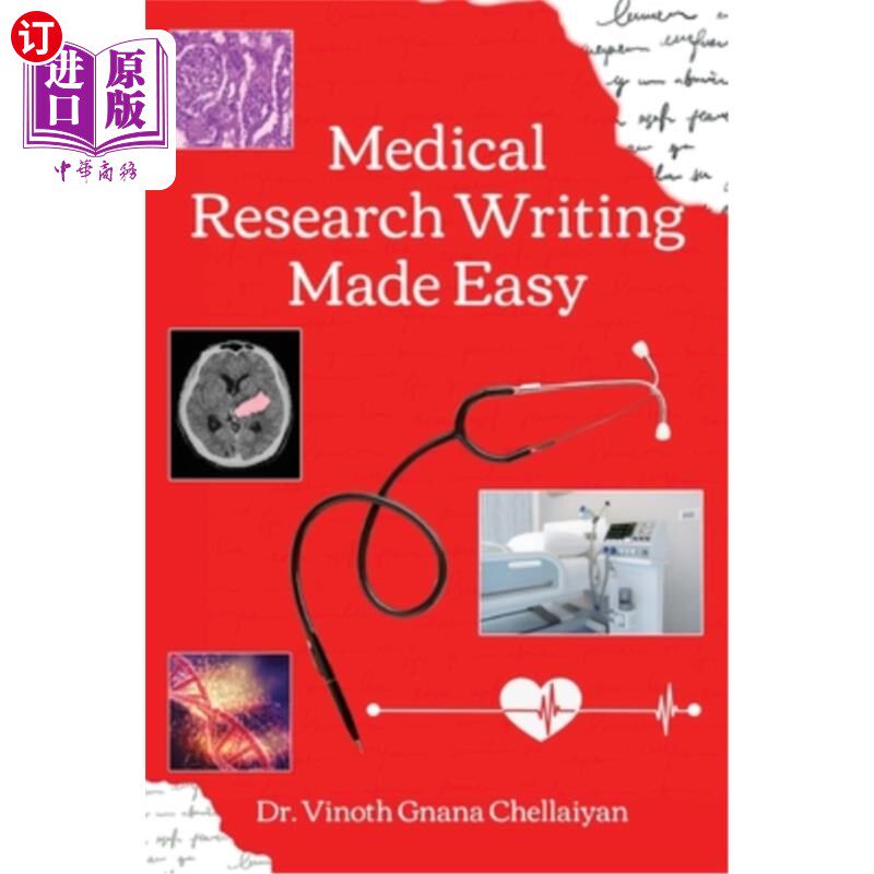 海外直订医药图书Medical Research Writing Made Easy - A stepwise guide for research writing 医学研究写作使容易-研究