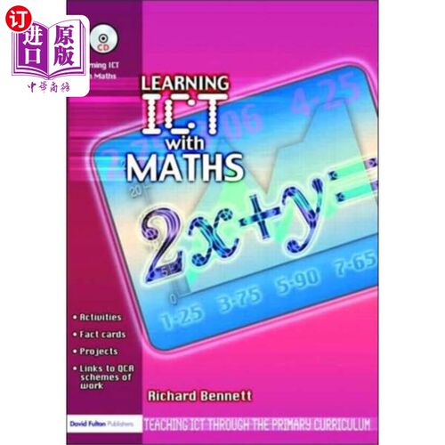 海外直订Learning ICT with Maths 用数学学习ICT
