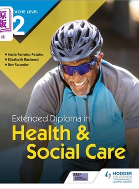 海外直订NCFE CACHE Level 2 Extended Diploma in Health & ... NCFE CACHE二级健康和社会护理扩展文凭