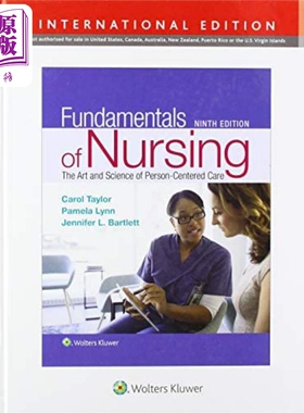 现货 护理学基础 第9版 英文原版 Fundamentals of Nursing International Edition Carol R Taylor【中商原版】