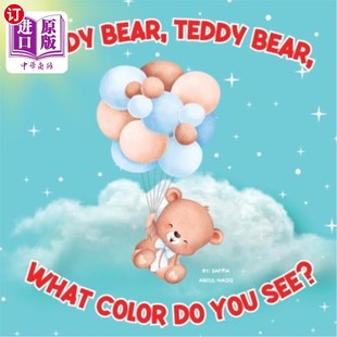 What Color 泰迪熊 Bear 你看到什么颜色？ See? Teddy You 海外直订Teddy