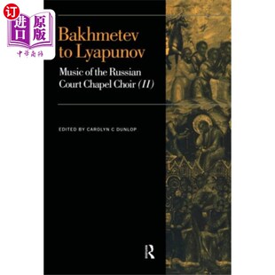 海外直订Bakhmetev to Lyapunov 巴赫梅捷夫飞往李雅普诺夫