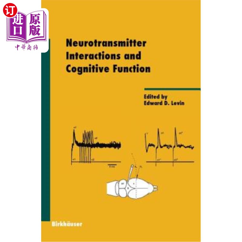 海外直订医药图书Neurotransmitter Interactions and Cognitive Function 神经递质相互作用与认知功能