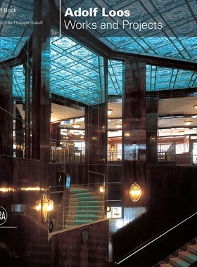 Adolf Loos 进口艺术 阿道夫路斯 维也纳建筑师【中商原版】