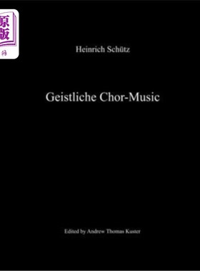 海外直订Geistliche Chor-Music 教士Chor-Music