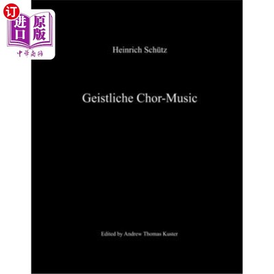 海外直订Geistliche Chor-Music 教士Chor-Music