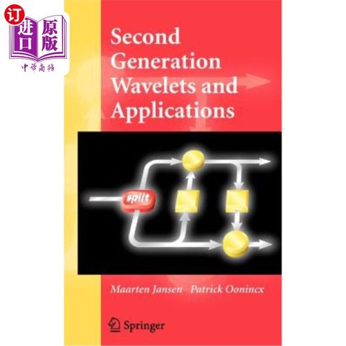 海外直订Second Generation Wavelets and Applications 第二代小波及其应用