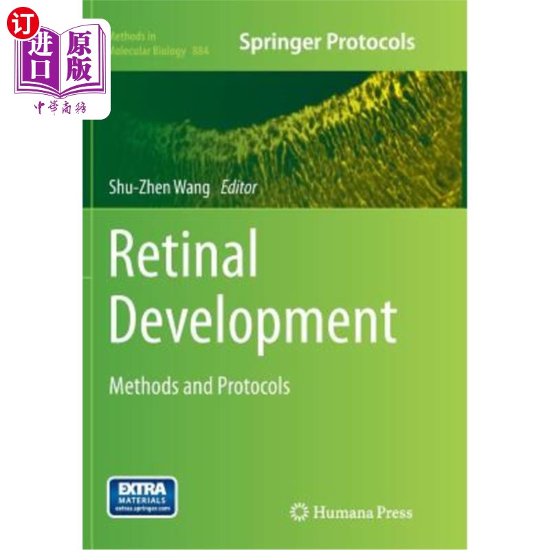 海外直订Retinal Development: Methods and Protocols 视网膜发育:方法和方案