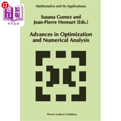 海外直订Advances in Optimization and Numerical Analysis 优化与数值分析的进展
