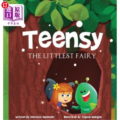 海外直订Teensy The Littlest Fairy 最小的仙女