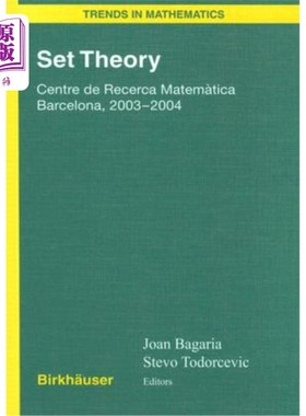 海外直订Set Theory: Centre de Recerca Matemàtica Barcelona, 2003-2004 集合理论：巴塞罗那，2003-2004年