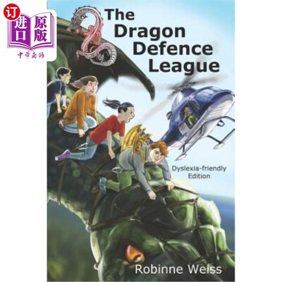海外直订The Dragon Defence League--Dyslexia-friendly Edition The Dragon defense League- dyslexya -f