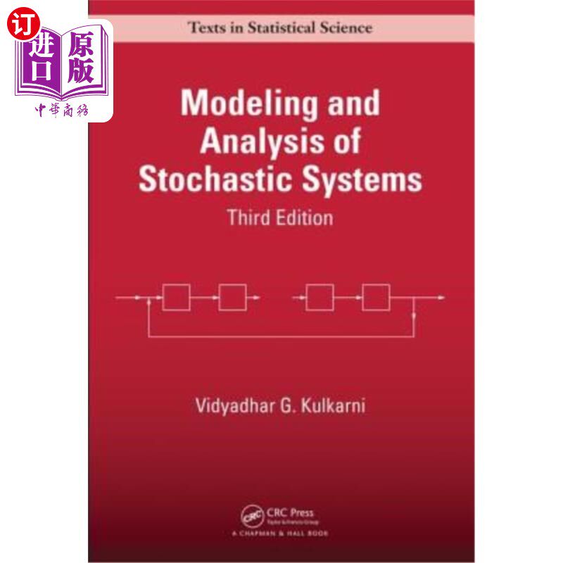 海外直订Modeling and Analysis of Stochastic Systems 随机系统的建模与分析