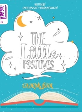 海外直订The Little Positives Coloring Book 《小正面画册》