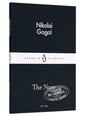 LBS 46 The Nose 英文原版 小黑书 46 果戈里 鼻子 Nikolay Gogol 企鹅小黑书 经典名著【中商原版】