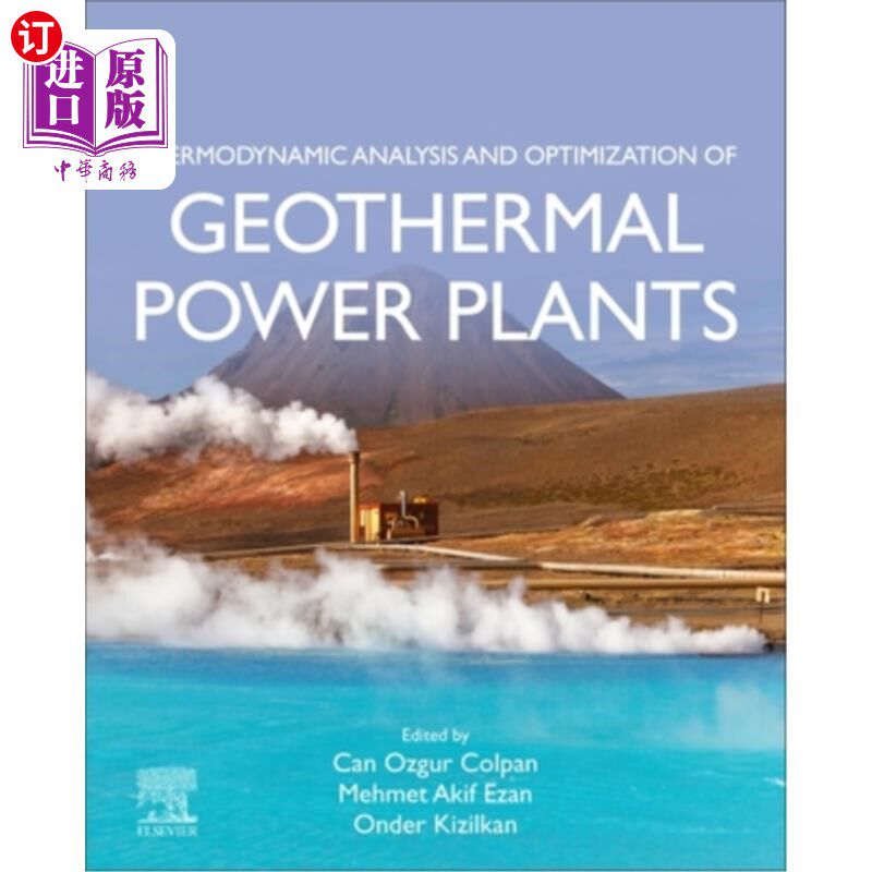 海外直订Thermodynamic Analysis and Optimization of Geothermal Power Plants 地热发电厂热力学分析与优化