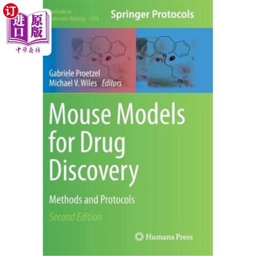 海外直订医药图书Mouse Models for Drug Discovery: Methods and Protocols 药物发现的小鼠模型:方法和协议