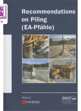 海外直订Recommendations on Piling (EA Pf?hle) 关于打桩的建议(EA ?hle)