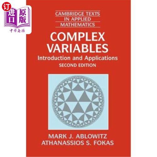 海外直订Complex Variables: Introduction and Applications 复杂变量：介绍与应用