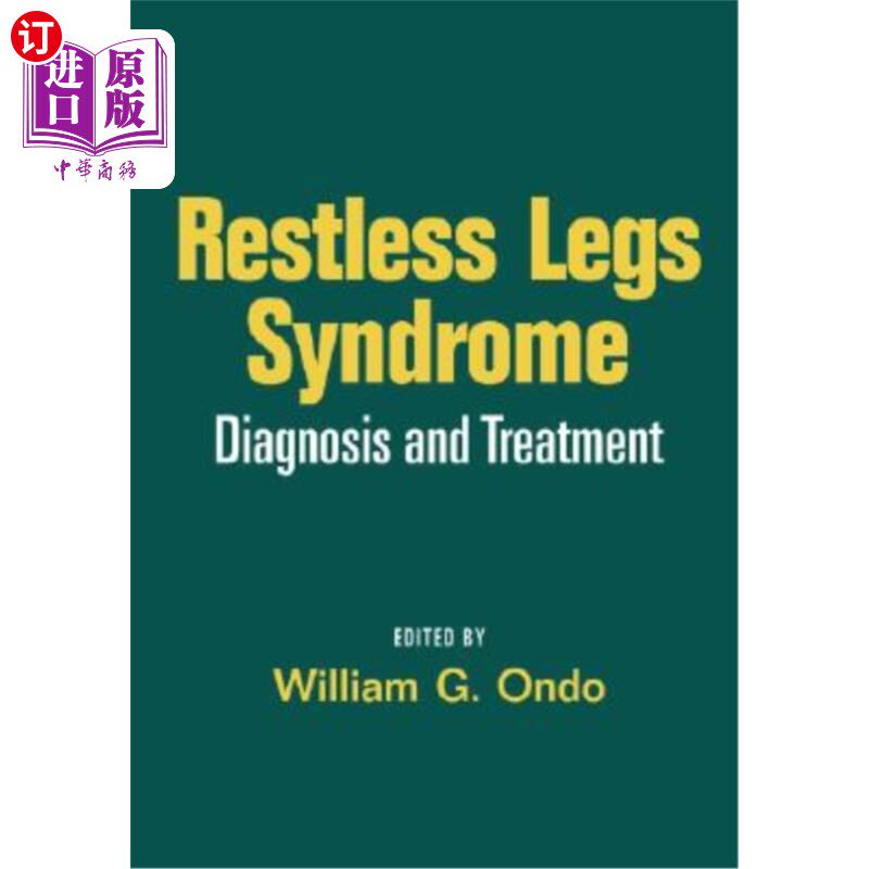 海外直订医药图书Restless Legs Syndrome: Diagnosis and Treatment 不宁腿综合征的诊断和治疗