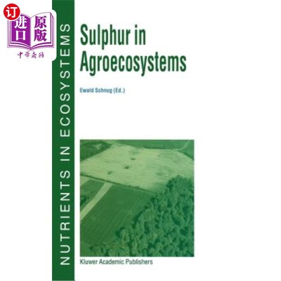 海外直订Sulphur in Agroecosystems 农业生态系统中的硫