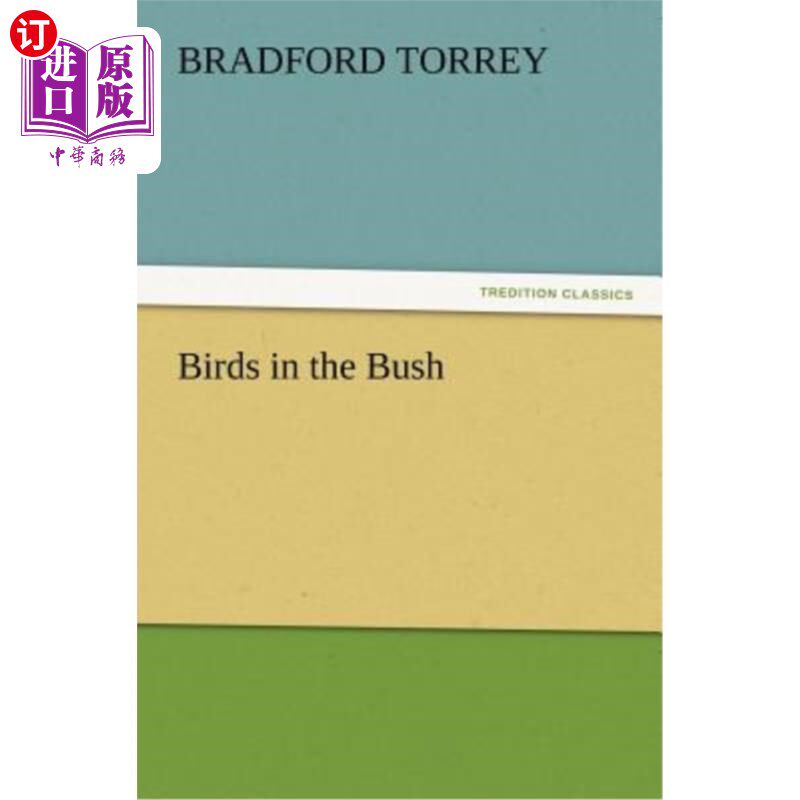 海外直订Birds in the Bush 丛林中的鸟