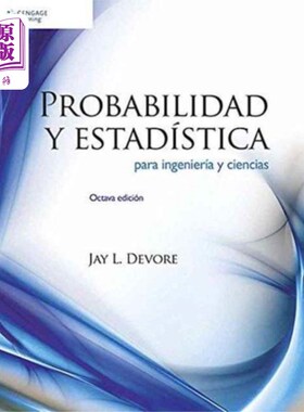 海外直订Probabilidad y Estadistica para Ingenieria y Ciencias 工程和科学的可能性