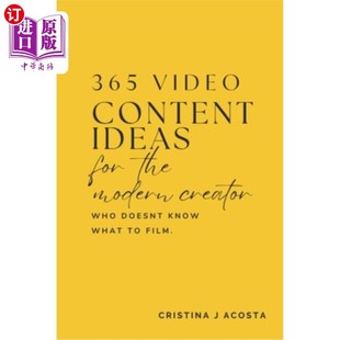Creator Video the 海外直订365 Unlock Ideas Creativity Content 365视频内容创意为现代内容 for Your Modern