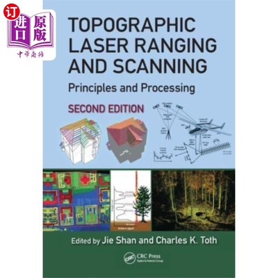 海外直订Topographic Laser Ranging and Scanning 地形激光测距与扫描