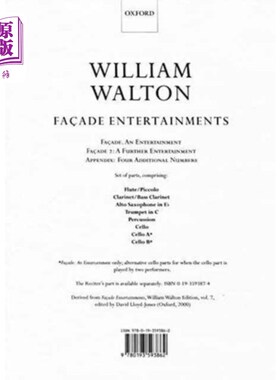 海外直订Facade Entertainments 正面娱乐