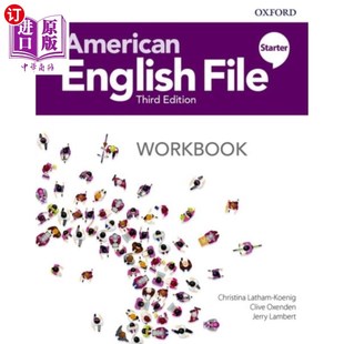 海外直订American English File: Starter: Workbook 美国英语档案:入门:练习册