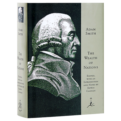 国富论 英文原版 The Wealth Of Nations Adam Smith 亚当·斯密 国富论 美版精装 经济学理论 Modern Library